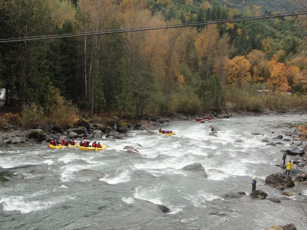 Photo: Recreation Sites and Trails BC. © Province of British Columbia, licensed under the Open Government Licence – British Columbia. Tamihi Creek, photo 2