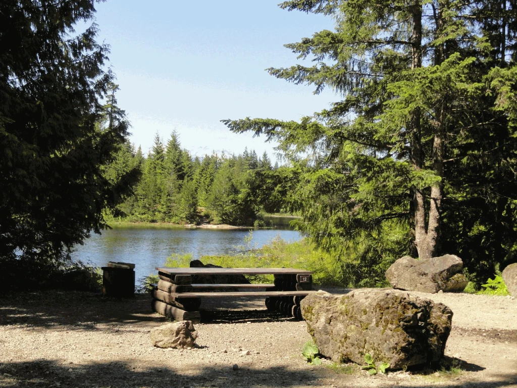 Photo: Recreation Sites and Trails BC. © Province of British Columbia, licensed under the Open Government Licence – British Columbia. Wood Lake, photo 3