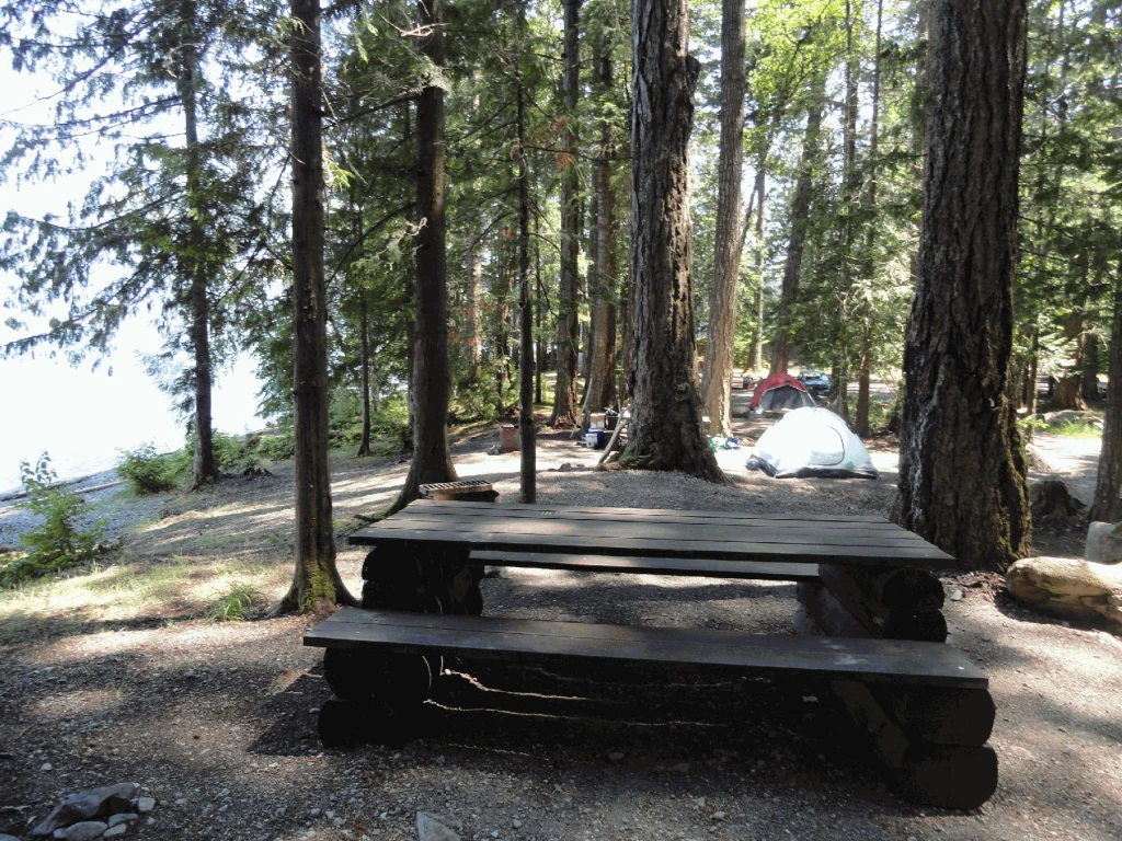 Photo: Recreation Sites and Trails BC. © Province of British Columbia, licensed under the Open Government Licence – British Columbia. Twenty Mile Bay, photo 6