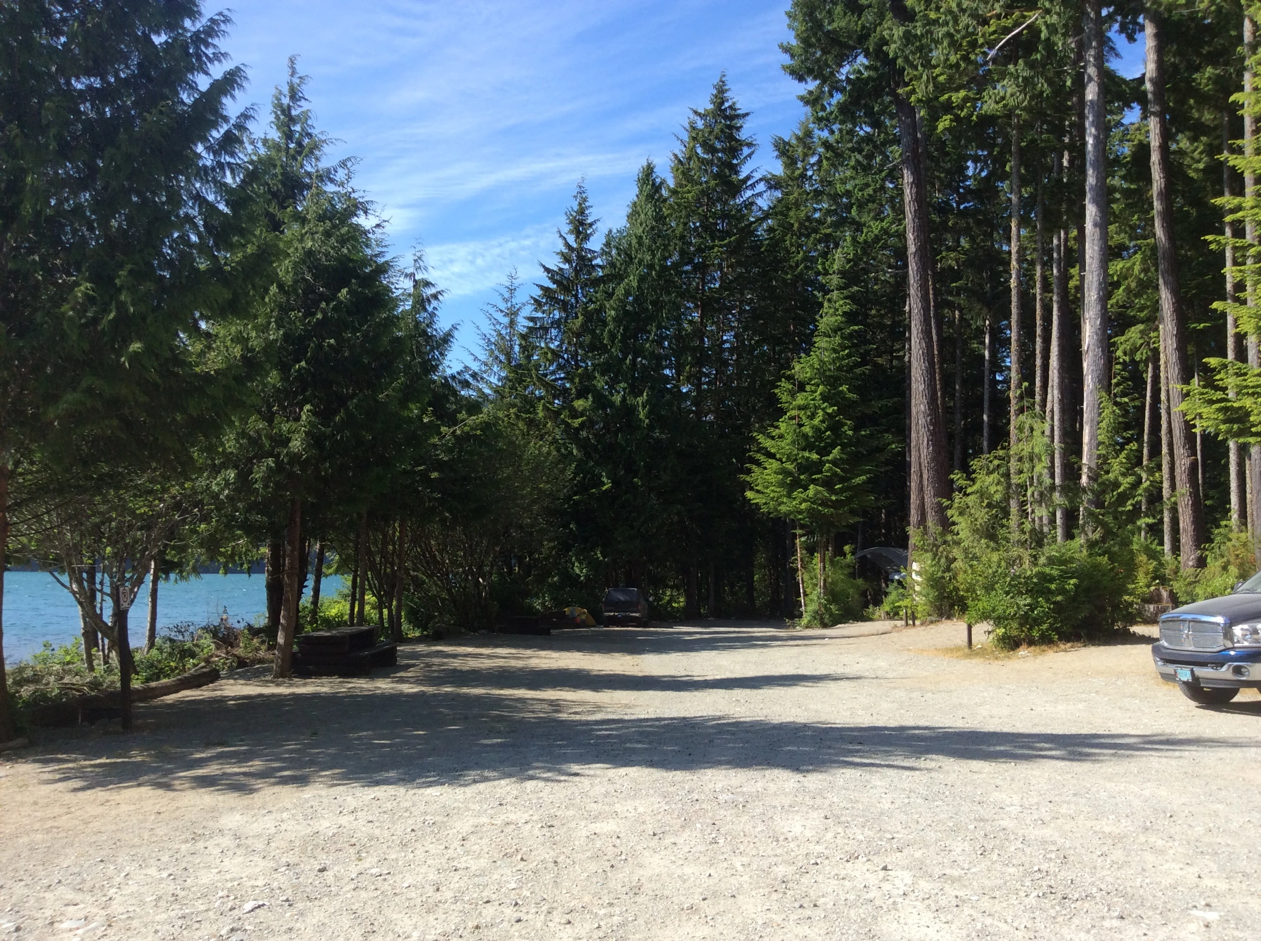Photo: Recreation Sites and Trails BC. © Province of British Columbia, licensed under the Open Government Licence – British Columbia. Cougar Creek