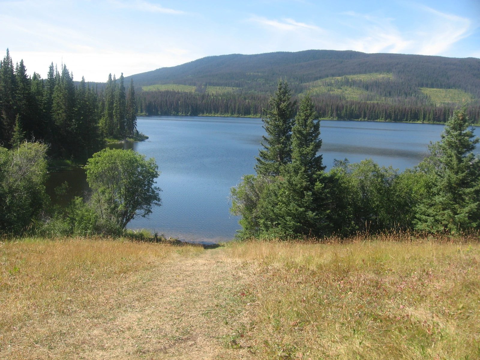 Photo: Recreation Sites and Trails BC. © Province of British Columbia, licensed under the Open Government Licence – British Columbia. Guyishton Lake, photo 3