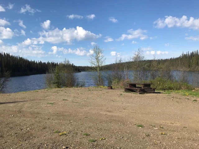 Photo: Recreation Sites and Trails BC. © Province of British Columbia, licensed under the Open Government Licence – British Columbia. Division Lake, photo 3