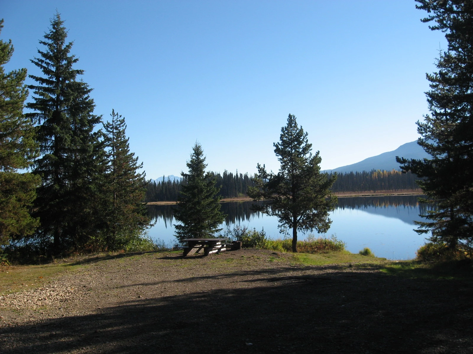 Photo: Recreation Sites and Trails BC. © Province of British Columbia, licensed under the Open Government Licence – British Columbia. Taltzen Lake