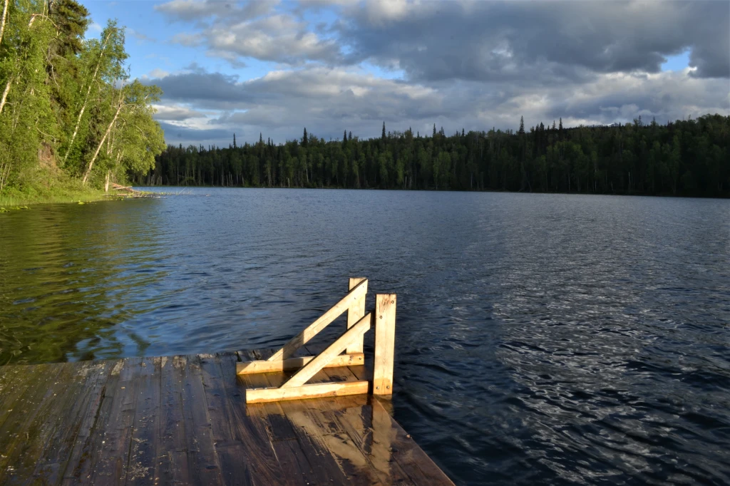 Photo: Recreation Sites and Trails BC. © Province of British Columbia, licensed under the Open Government Licence – British Columbia. Pentz Lake, photo 5