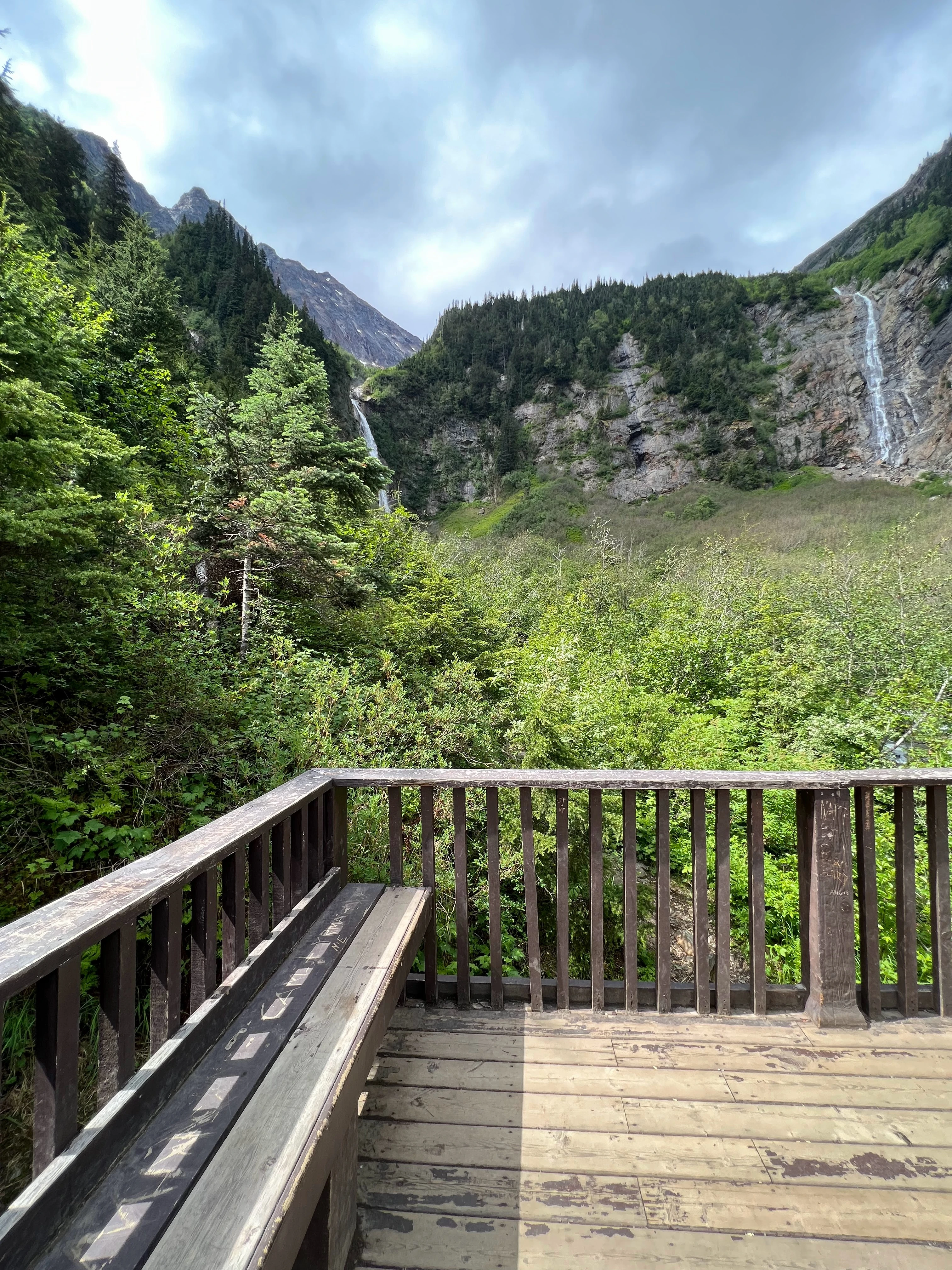 Photo: Recreation Sites and Trails BC. © Province of British Columbia, licensed under the Open Government Licence – British Columbia. Twin Falls