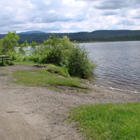 Photo: Recreation Sites and Trails BC. © Province of British Columbia, licensed under the Open Government Licence – British Columbia. Buckhorn Lake