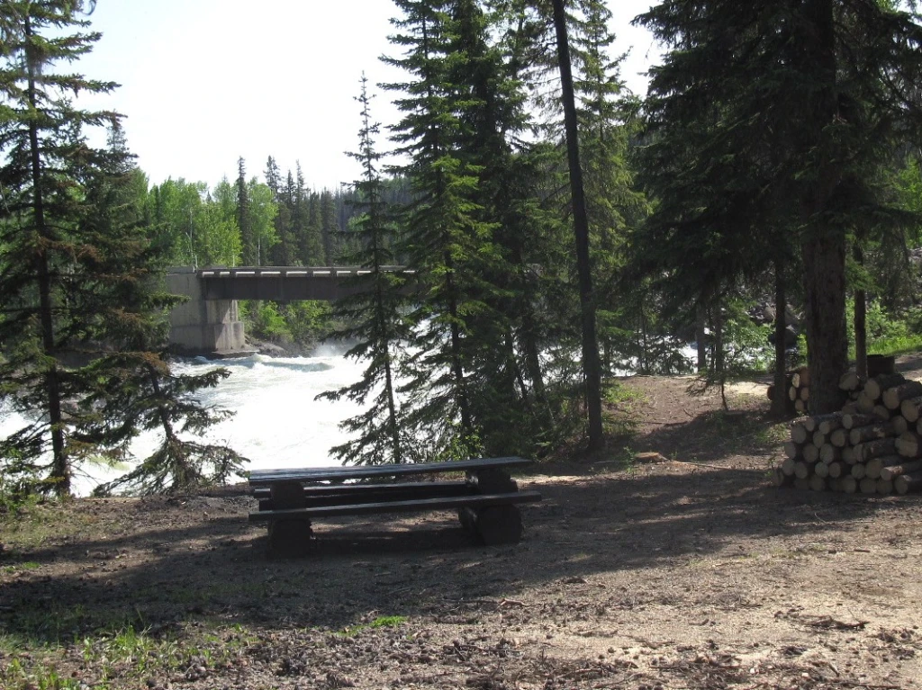 Photo: Recreation Sites and Trails BC. © Province of British Columbia, licensed under the Open Government Licence – British Columbia. Cheslatta River