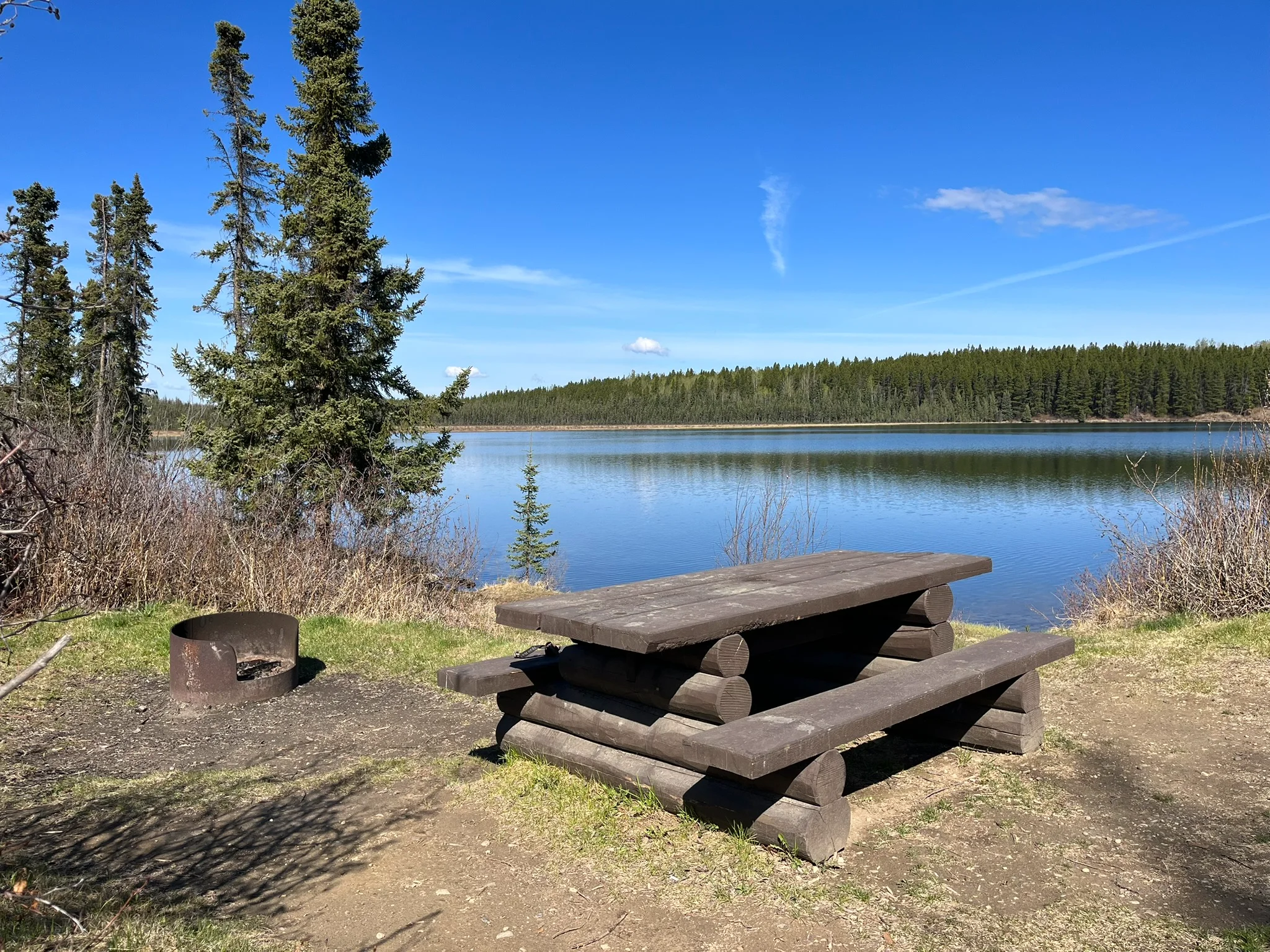 Photo: Recreation Sites and Trails BC. © Province of British Columbia, licensed under the Open Government Licence – British Columbia. Foot Lake