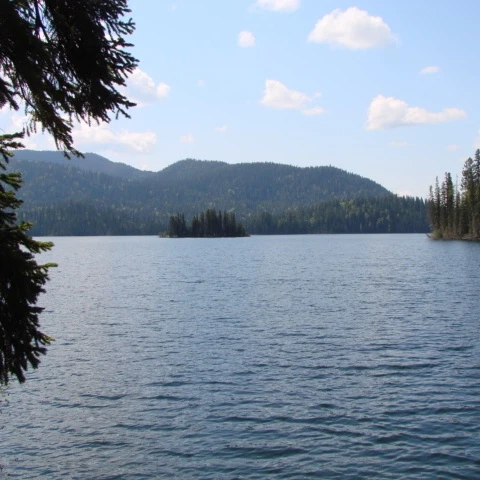 Photo: Recreation Sites and Trails BC. © Province of British Columbia, licensed under the Open Government Licence – British Columbia. Tacheeda Lakes Point, photo 2