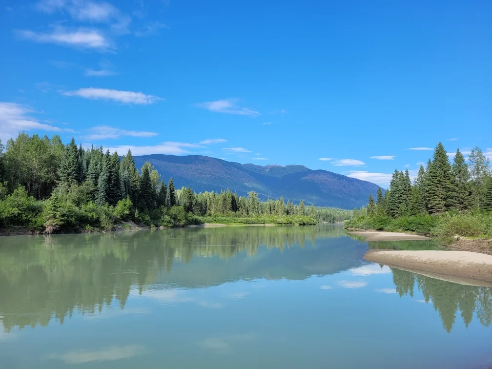 Photo: Recreation Sites and Trails BC. © Province of British Columbia, licensed under the Open Government Licence – British Columbia. Mcgregor River, photo 4