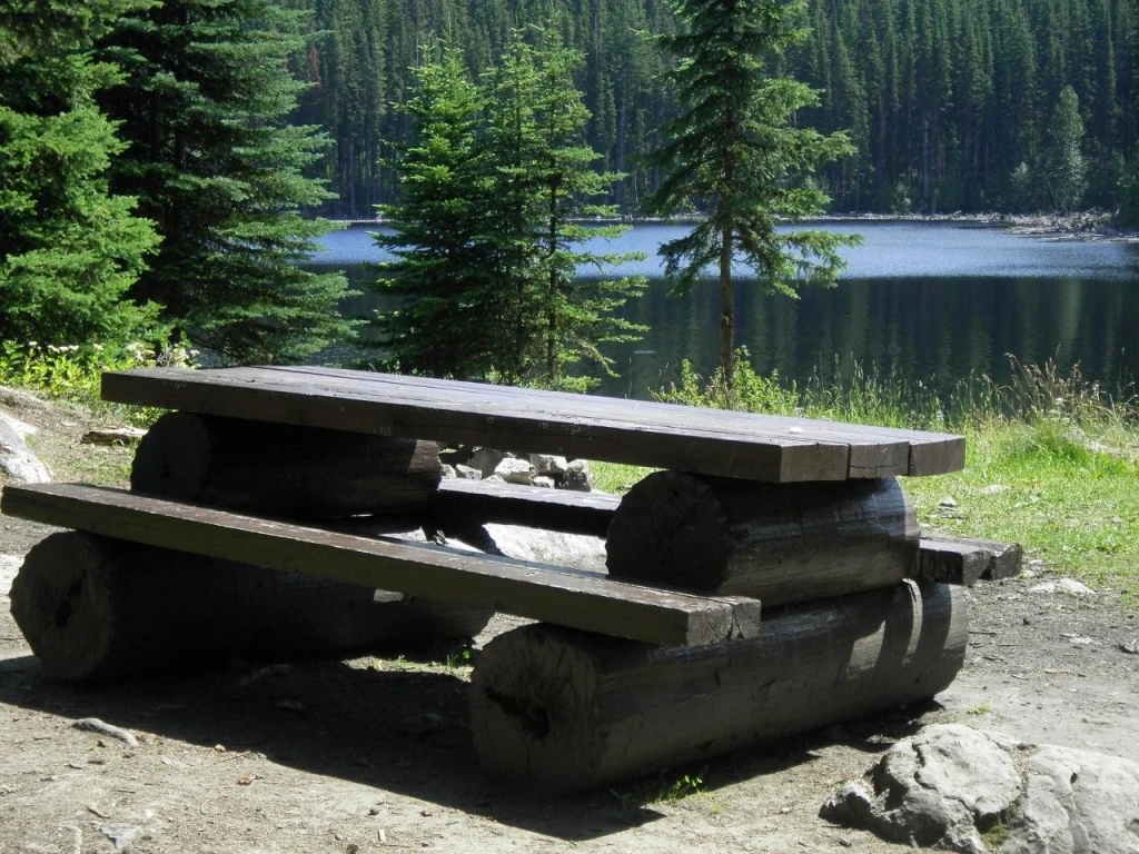 Photo: Recreation Sites and Trails BC. © Province of British Columbia, licensed under the Open Government Licence – British Columbia. Damer Lake