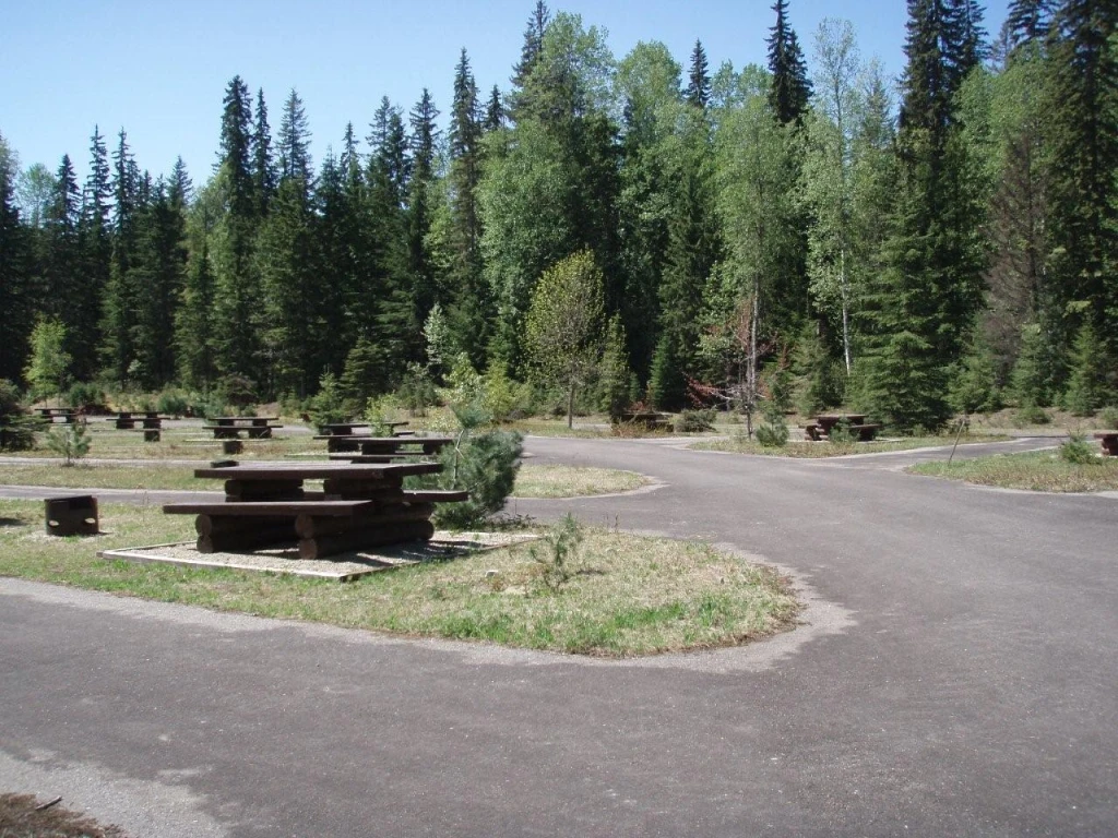 Photo: Recreation Sites and Trails BC. © Province of British Columbia, licensed under the Open Government Licence – British Columbia. Downie Creek, photo 6