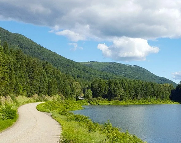 Photo: Recreation Sites and Trails BC. © Province of British Columbia, licensed under the Open Government Licence – British Columbia. Joyce Lake, photo 7