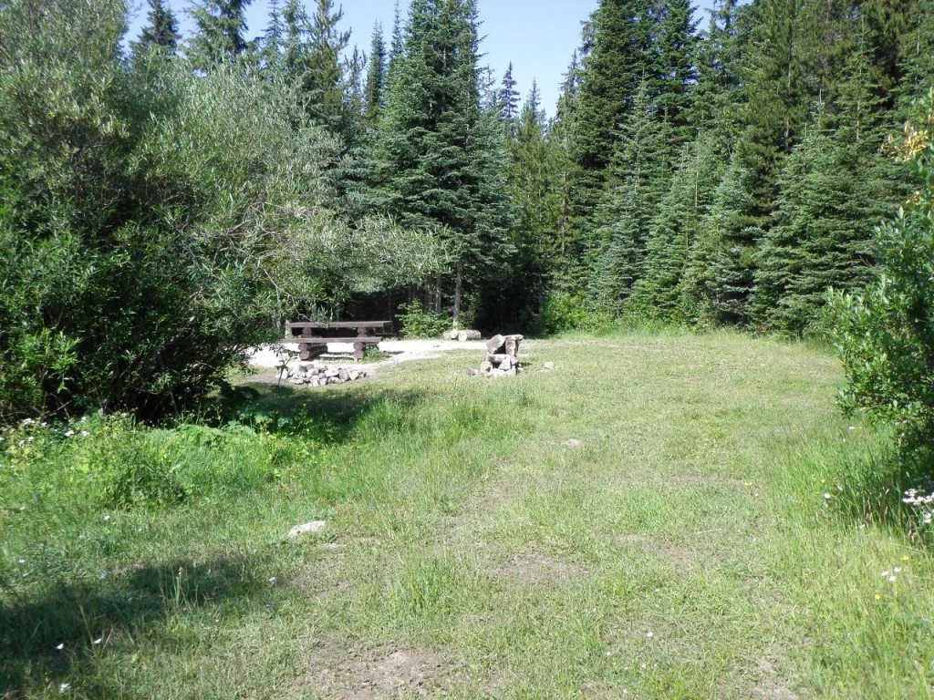 Photo: Recreation Sites and Trails BC. © Province of British Columbia, licensed under the Open Government Licence – British Columbia. Arthur Lake North, photo 4