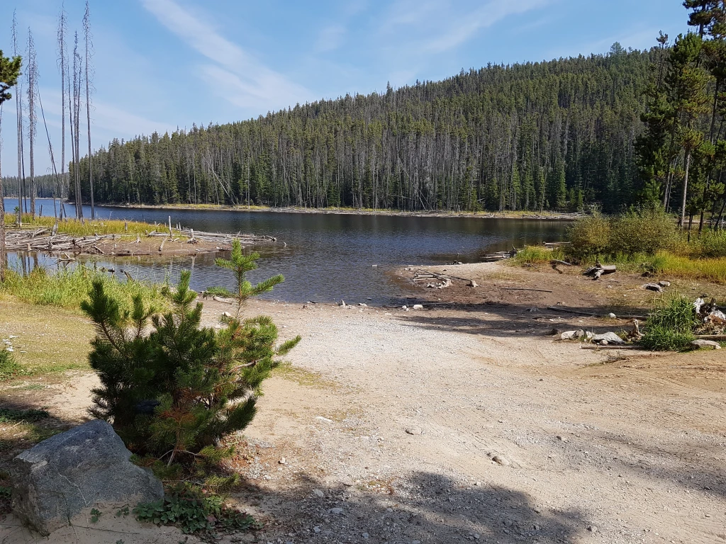 Photo: Recreation Sites and Trails BC. © Province of British Columbia, licensed under the Open Government Licence – British Columbia. Allendale Lake