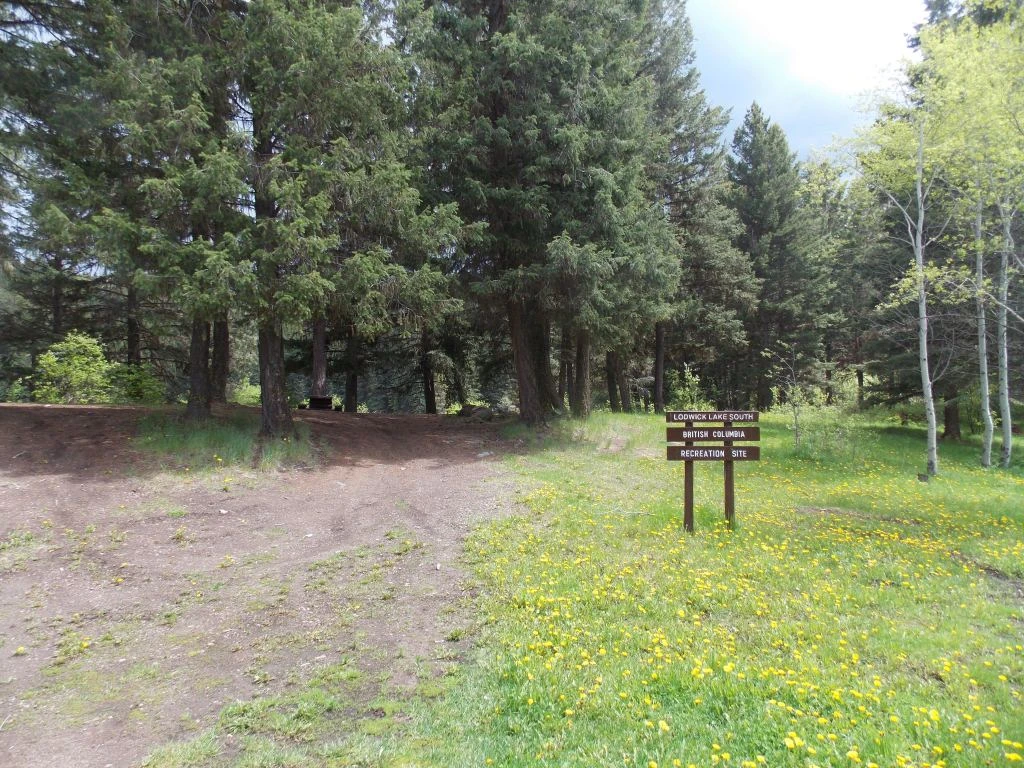 Photo: Recreation Sites and Trails BC. © Province of British Columbia, licensed under the Open Government Licence – British Columbia. Lodwick Lake South, photo 6