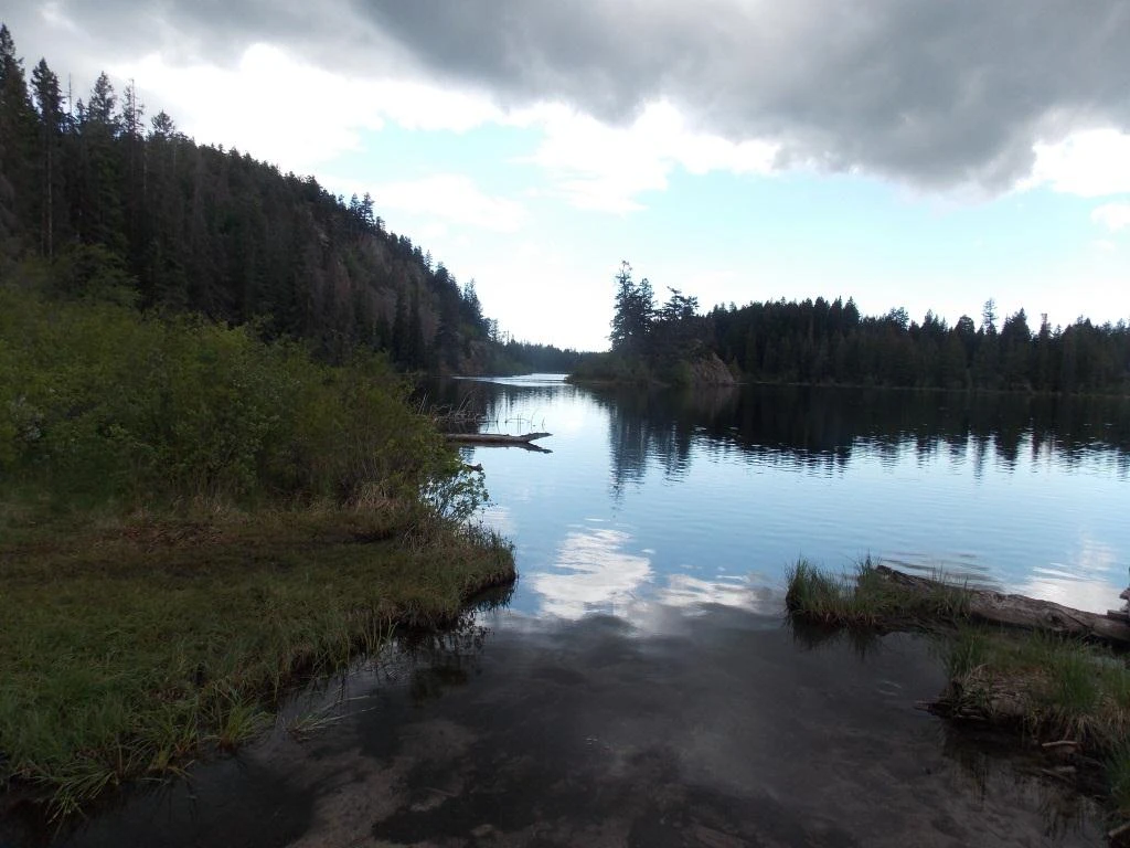 Photo: Recreation Sites and Trails BC. © Province of British Columbia, licensed under the Open Government Licence – British Columbia. Lodwick Lake North, photo 4