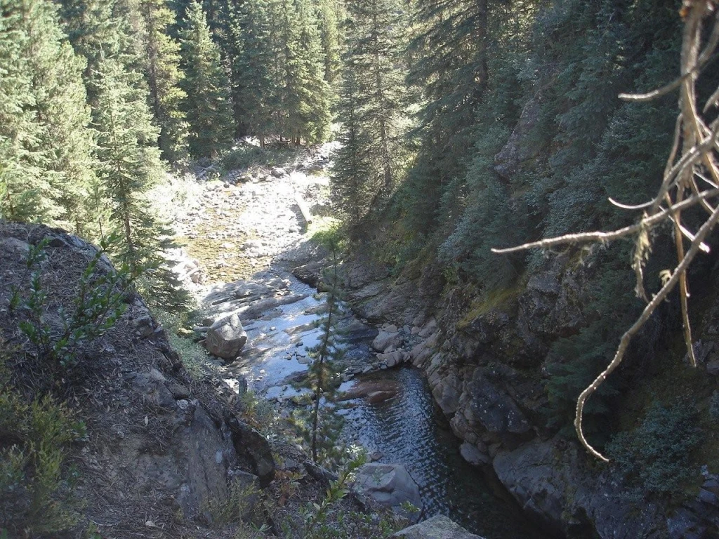 Photo: Recreation Sites and Trails BC. © Province of British Columbia, licensed under the Open Government Licence – British Columbia. Sutter Creek, photo 2