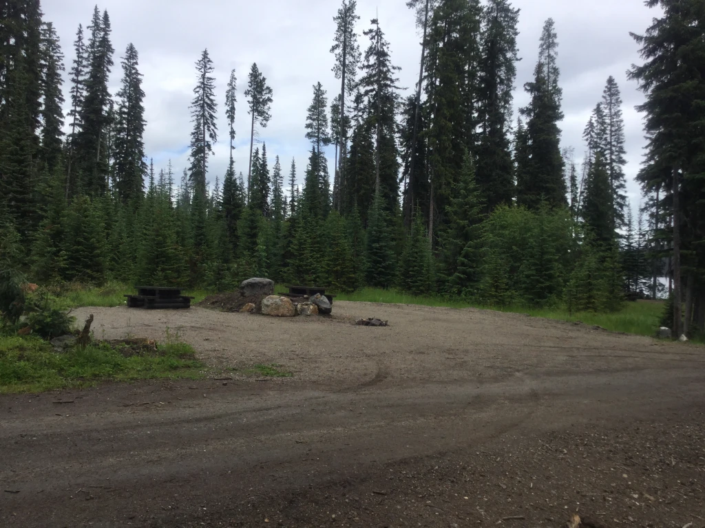Photo: Recreation Sites and Trails BC. © Province of British Columbia, licensed under the Open Government Licence – British Columbia. Island Lake, photo 3