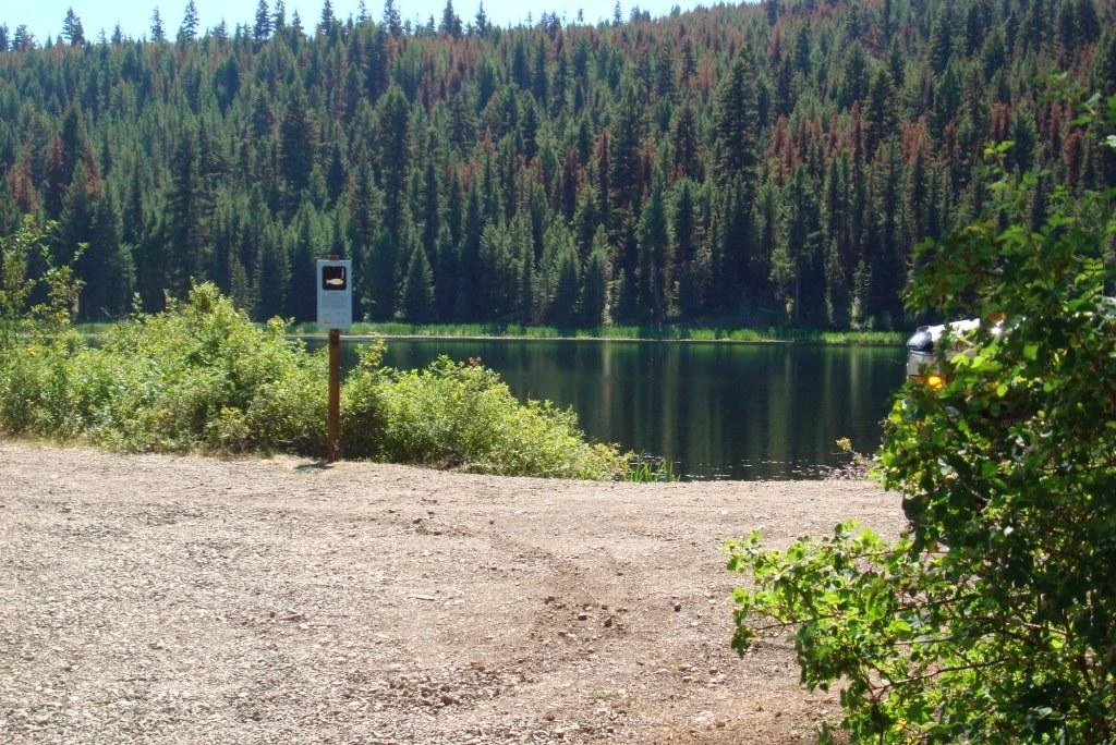 Photo: Recreation Sites and Trails BC. © Province of British Columbia, licensed under the Open Government Licence – British Columbia. Davis Lake, photo 3