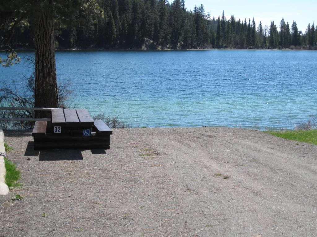Photo: Recreation Sites and Trails BC. © Province of British Columbia, licensed under the Open Government Licence – British Columbia. Harmon Lake, photo 7