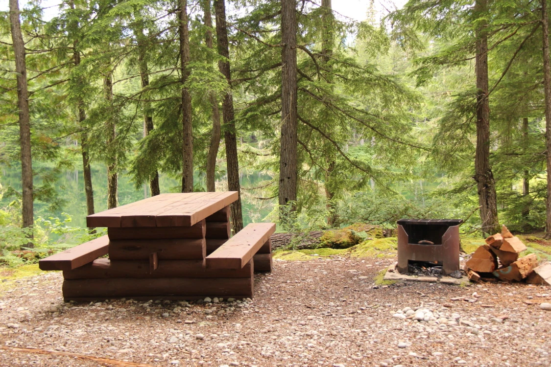 Photo: Recreation Sites and Trails BC. © Province of British Columbia, licensed under the Open Government Licence – British Columbia. Nellie Lake, photo 11