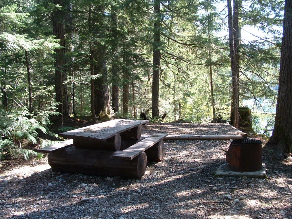Photo: Recreation Sites and Trails BC. © Province of British Columbia, licensed under the Open Government Licence – British Columbia. Nellie Lake, photo 6