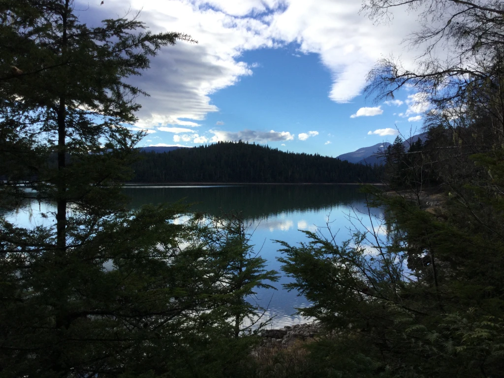 Photo: Recreation Sites and Trails BC. © Province of British Columbia, licensed under the Open Government Licence – British Columbia. Mud Lake West, photo 2