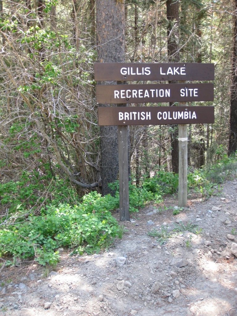 Photo: Recreation Sites and Trails BC. © Province of British Columbia, licensed under the Open Government Licence – British Columbia. Gillis Lake West, photo 5