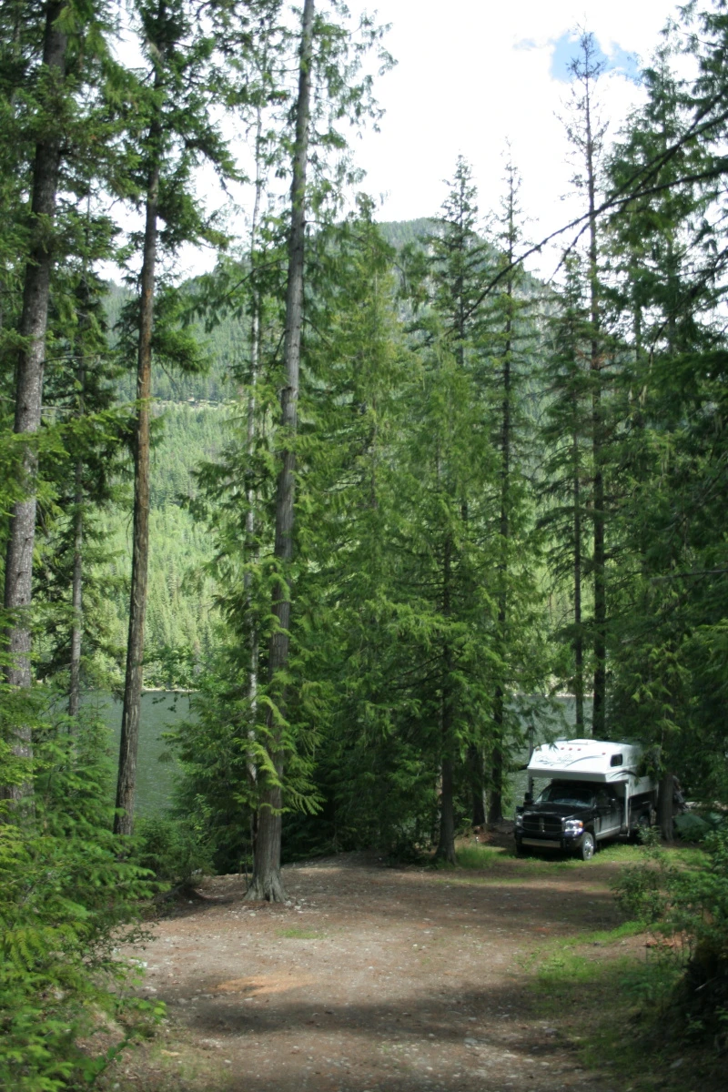 Photo: Recreation Sites and Trails BC. © Province of British Columbia, licensed under the Open Government Licence – British Columbia. Humamilt Lake West