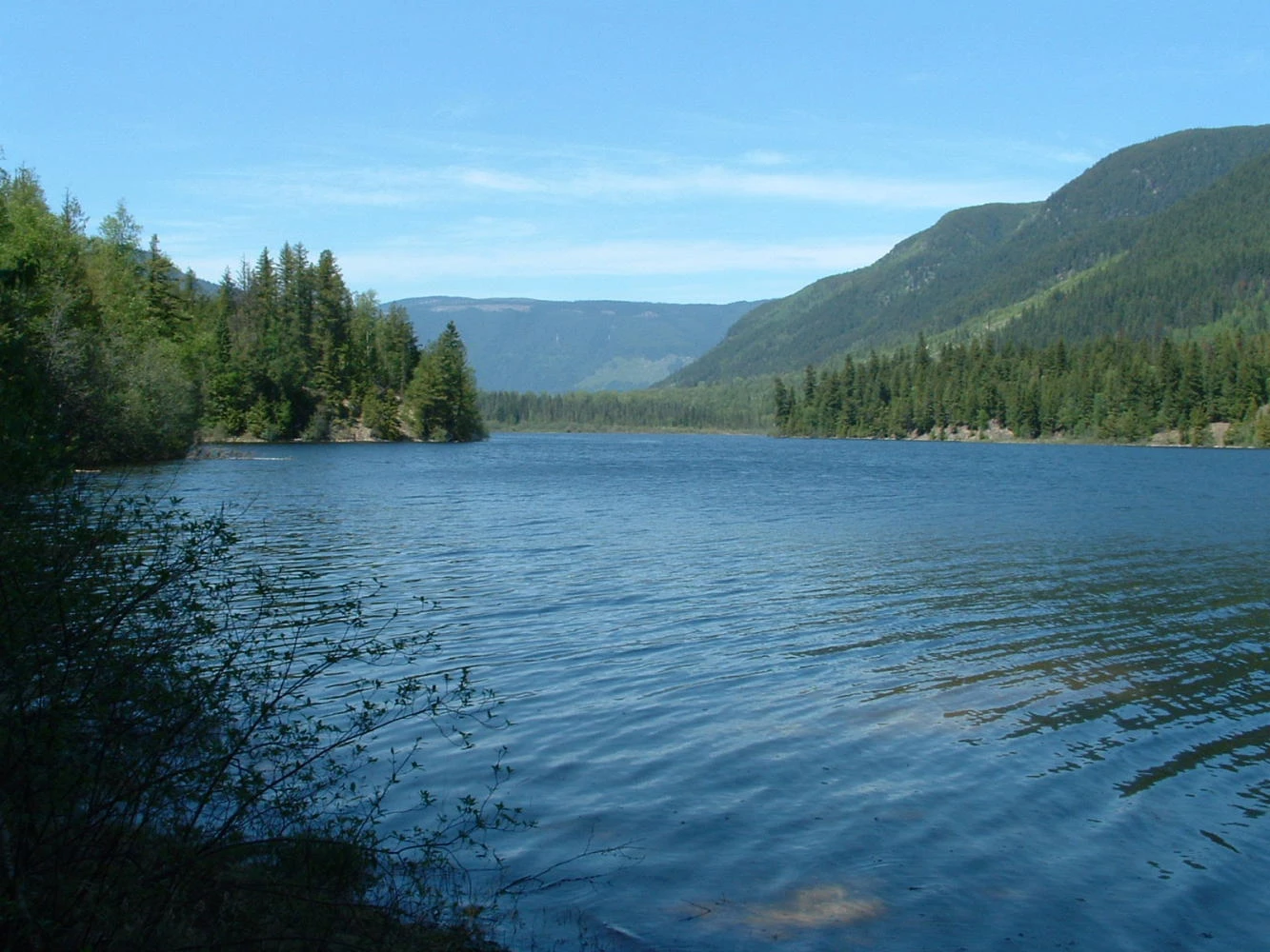 Photo: Recreation Sites and Trails BC. © Province of British Columbia, licensed under the Open Government Licence – British Columbia. Humamilt Lake West, photo 3