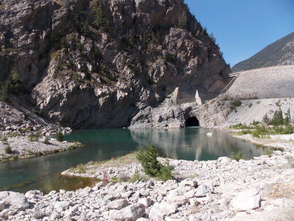 Photo: Recreation Sites and Trails BC. © Province of British Columbia, licensed under the Open Government Licence – British Columbia. Mission Dam, photo 3