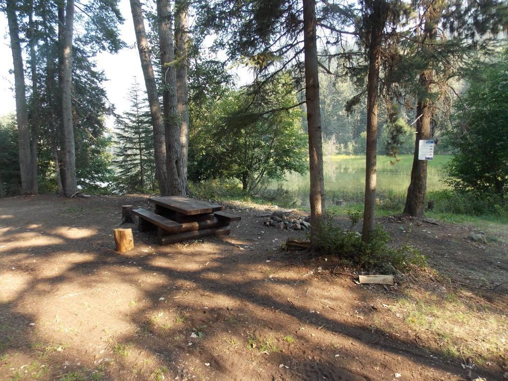 Photo: Recreation Sites and Trails BC. © Province of British Columbia, licensed under the Open Government Licence – British Columbia. Marshall Creek, photo 3