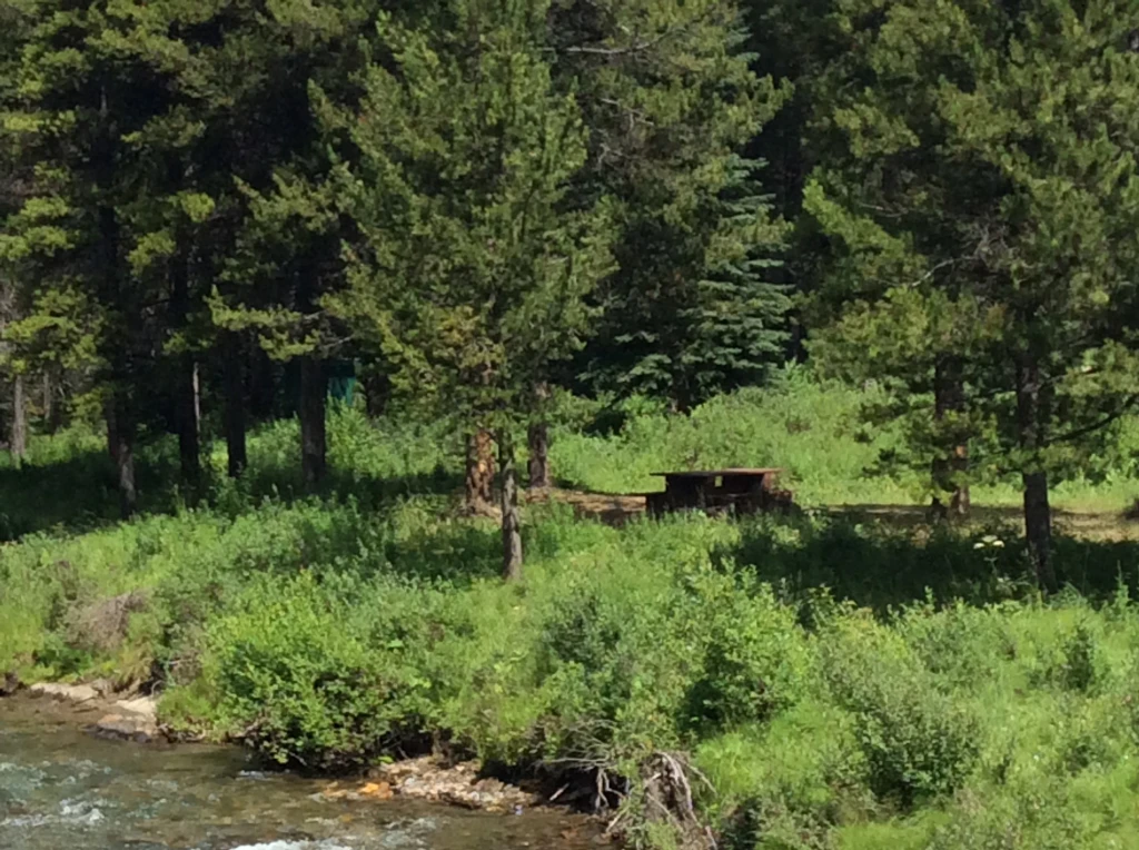 Photo: Recreation Sites and Trails BC. © Province of British Columbia, licensed under the Open Government Licence – British Columbia. Weary Creek, photo 6
