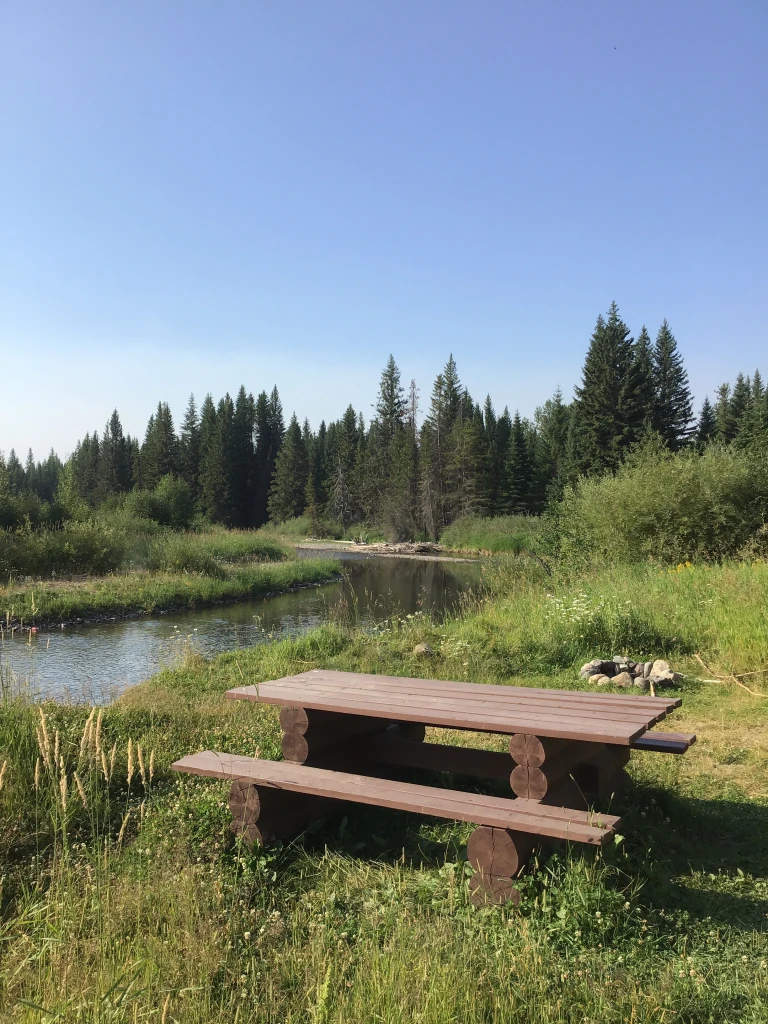 Photo: Recreation Sites and Trails BC. © Province of British Columbia, licensed under the Open Government Licence – British Columbia. Sage Creek, photo 3
