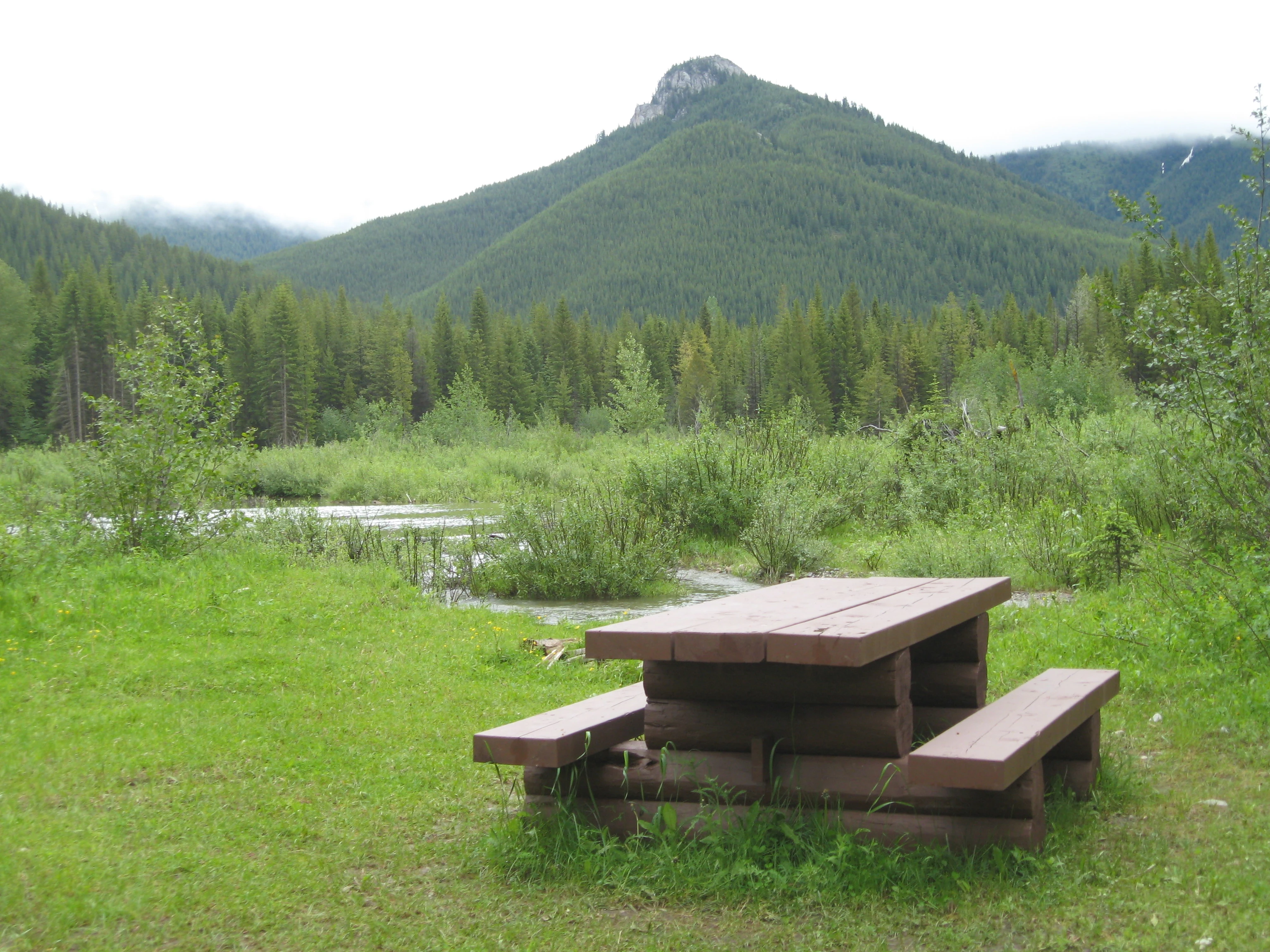 Photo: Recreation Sites and Trails BC. © Province of British Columbia, licensed under the Open Government Licence – British Columbia. Lower Harvey Creek, photo 2