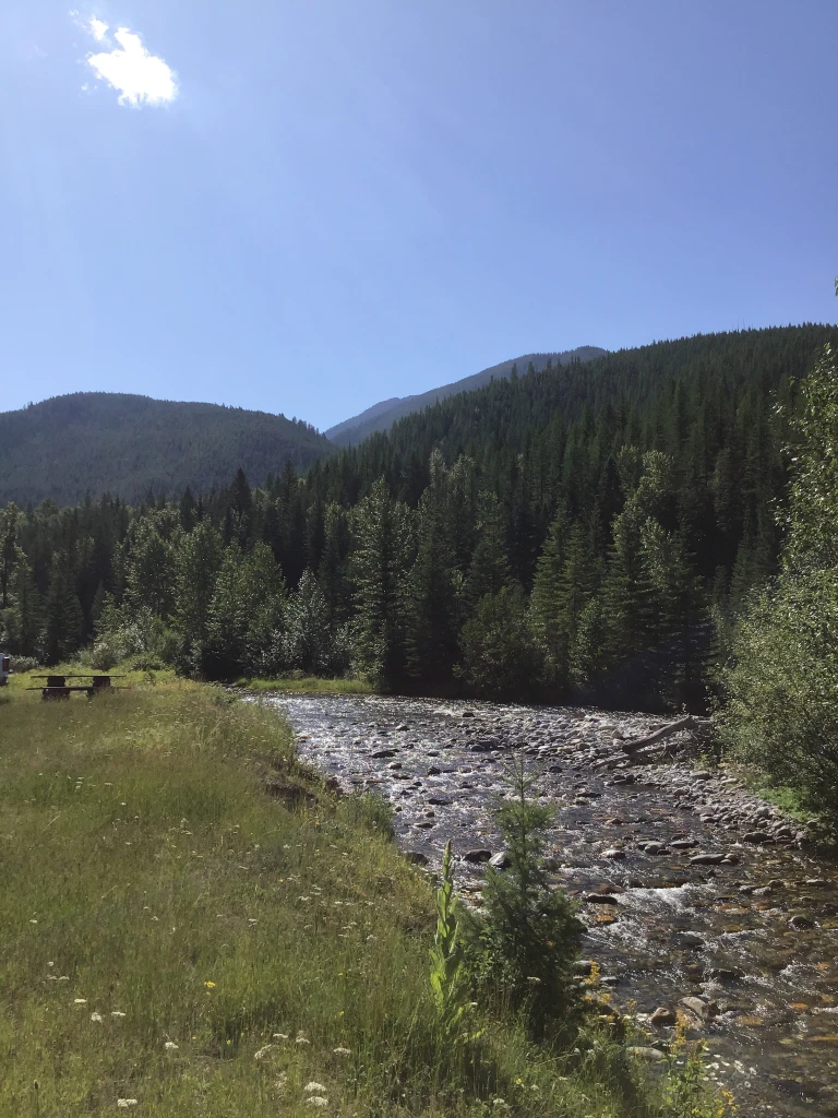 Photo: Recreation Sites and Trails BC. © Province of British Columbia, licensed under the Open Government Licence – British Columbia. Sulphur Creek, photo 5