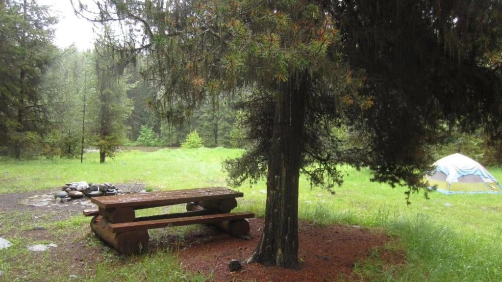 Photo: Recreation Sites and Trails BC. © Province of British Columbia, licensed under the Open Government Licence – British Columbia. Hart Creek, photo 2