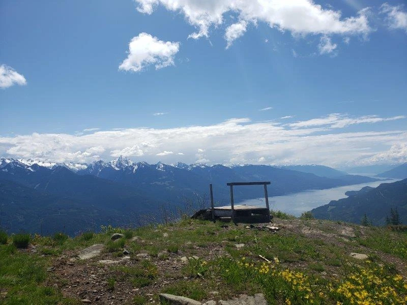 Photo: Recreation Sites and Trails BC. © Province of British Columbia, licensed under the Open Government Licence – British Columbia. Buchanan Lookout, photo 6