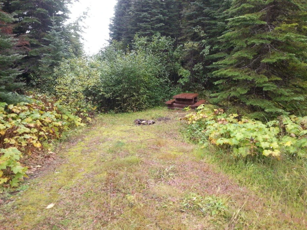 Photo: Recreation Sites and Trails BC. © Province of British Columbia, licensed under the Open Government Licence – British Columbia. Milford Lake, photo 10