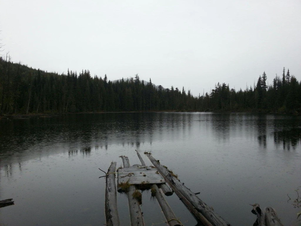 Photo: Recreation Sites and Trails BC. © Province of British Columbia, licensed under the Open Government Licence – British Columbia. Milford Lake, photo 2