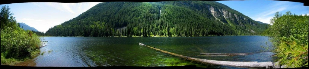 Photo: Recreation Sites and Trails BC. © Province of British Columbia, licensed under the Open Government Licence – British Columbia. Little Wilson Lake, photo 3