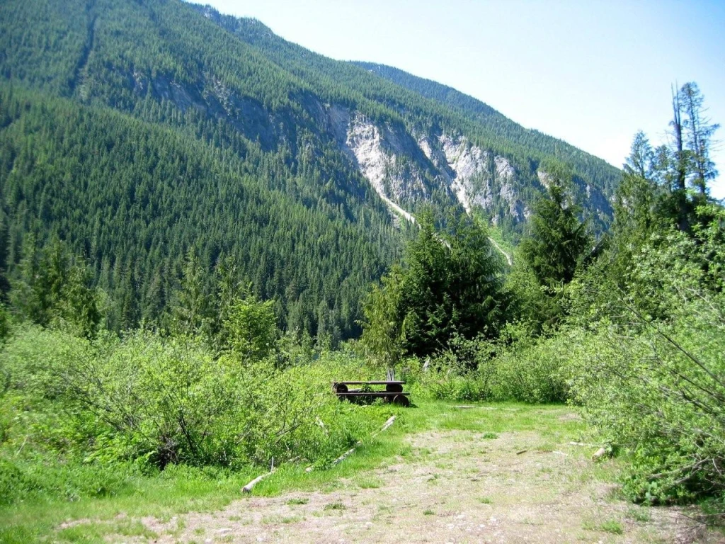 Photo: Recreation Sites and Trails BC. © Province of British Columbia, licensed under the Open Government Licence – British Columbia. Little Wilson Lake, photo 2