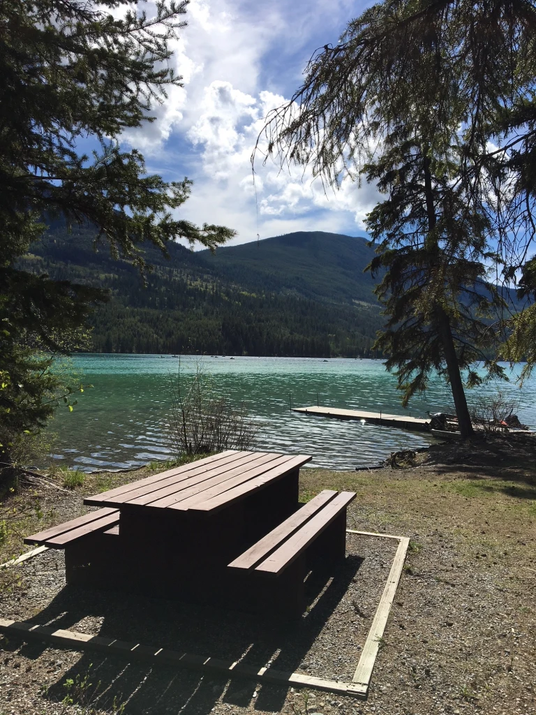 Photo: Recreation Sites and Trails BC. © Province of British Columbia, licensed under the Open Government Licence – British Columbia. Whitetail Lake, photo 3
