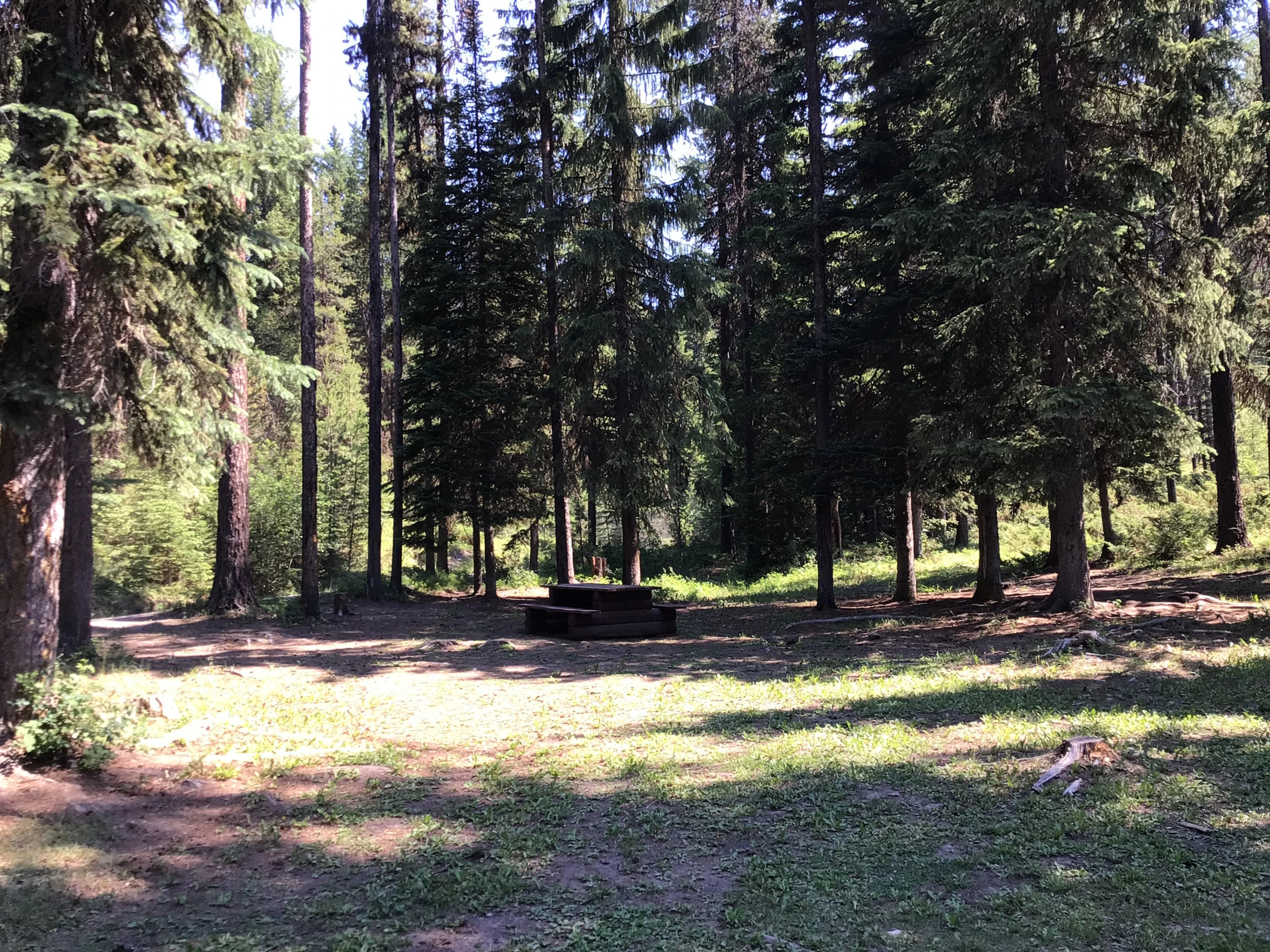 Photo: Recreation Sites and Trails BC. © Province of British Columbia, licensed under the Open Government Licence – British Columbia. 7 Mile Lake