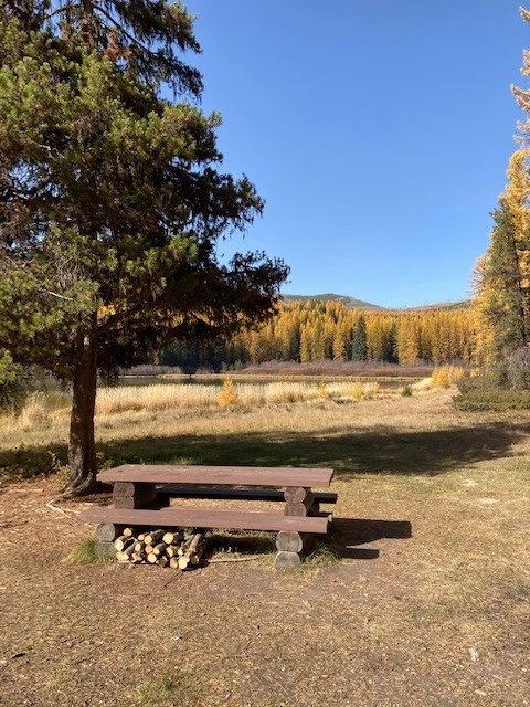 Photo: Recreation Sites and Trails BC. © Province of British Columbia, licensed under the Open Government Licence – British Columbia. Fish Lake