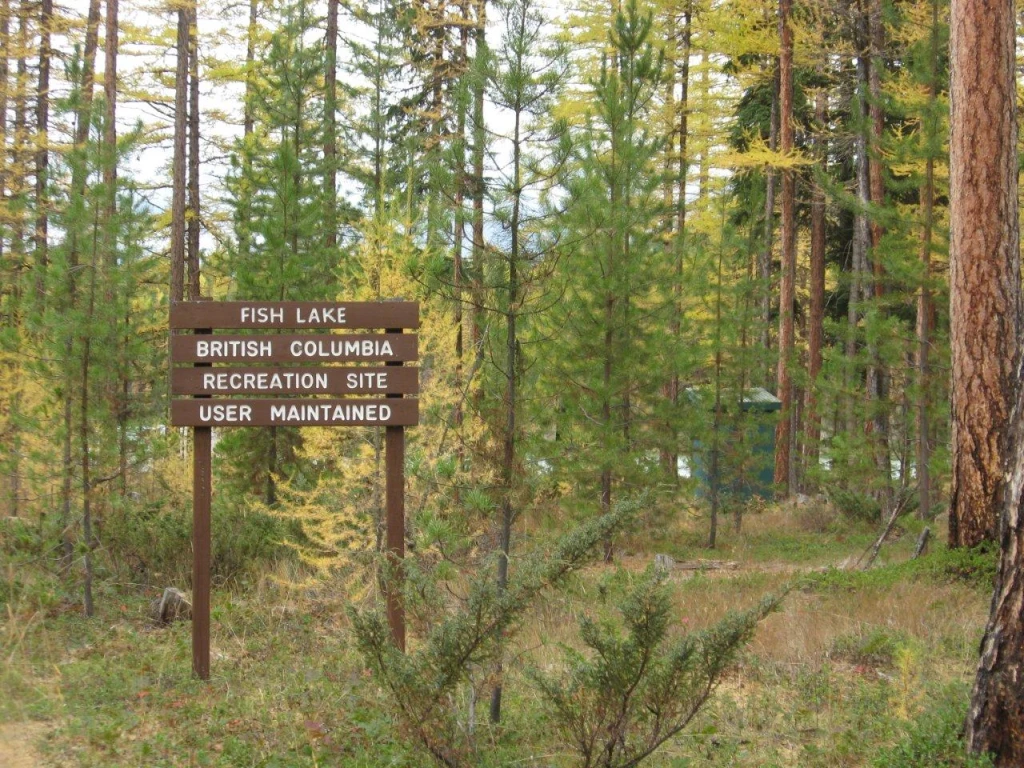 Photo: Recreation Sites and Trails BC. © Province of British Columbia, licensed under the Open Government Licence – British Columbia. Fish Lake, photo 4
