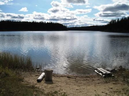 Photo: Recreation Sites and Trails BC. © Province of British Columbia, licensed under the Open Government Licence – British Columbia. Hammer Lake North, photo 2