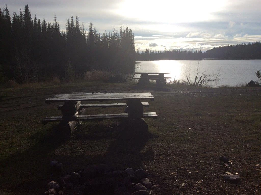 Photo: Recreation Sites and Trails BC. © Province of British Columbia, licensed under the Open Government Licence – British Columbia. Pressy Lake, photo 2
