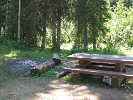 Photo: Recreation Sites and Trails BC. © Province of British Columbia, licensed under the Open Government Licence – British Columbia. Elk (Island) Lake, photo 3